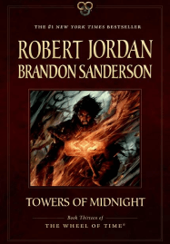 Capa do livro Towers of Midnight, A Roda do Tempo