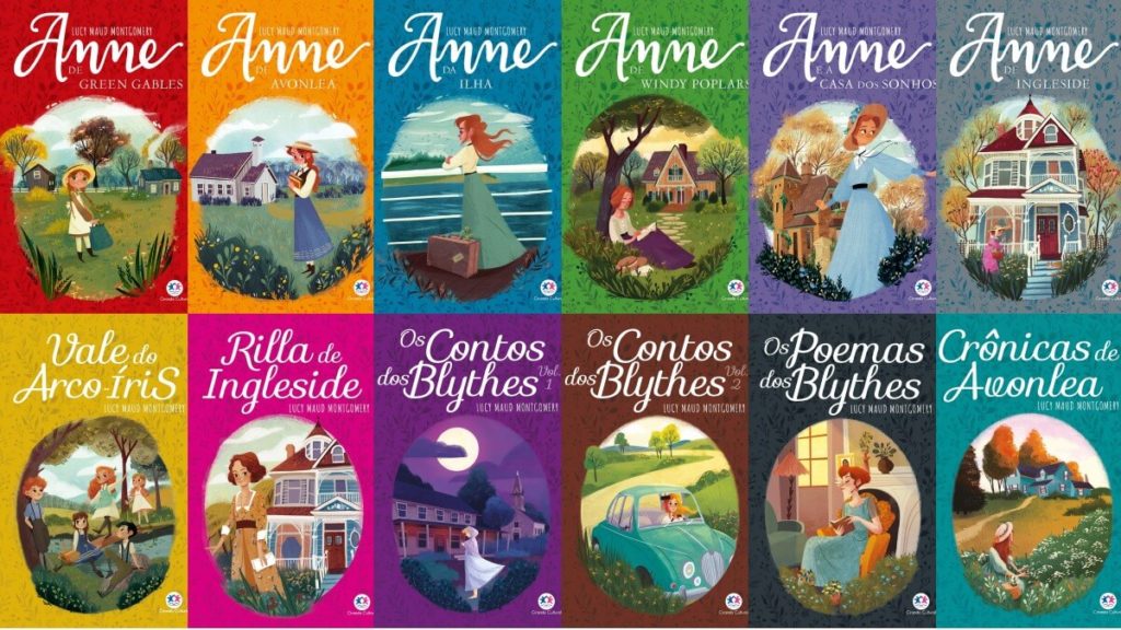 Todos os livros de Anne de Green Gables