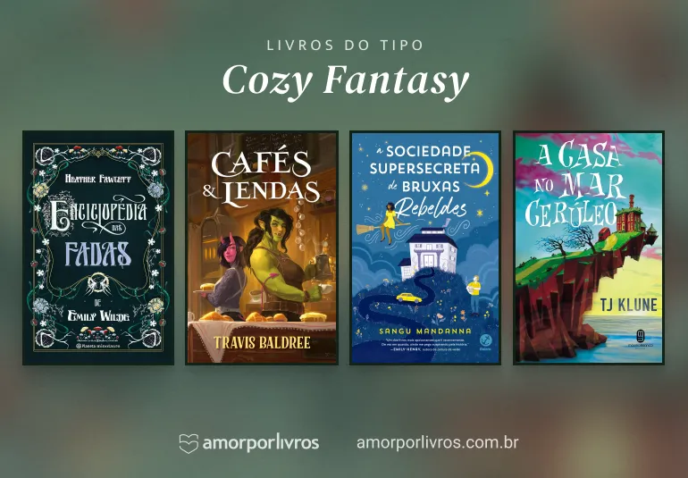 Indicações de livros do tipo cozy fantasy