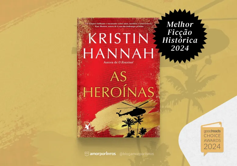 Destaque do ganhador do prêmio de melhor livro de ficção histórica de 2024 pelo Goodreads Awards