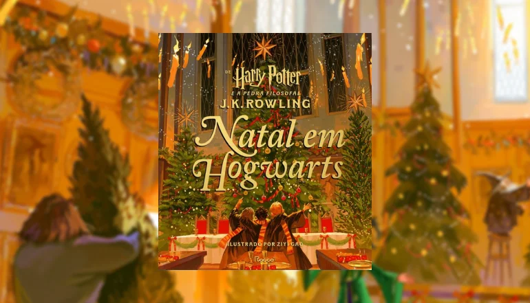 Livro Natal em Hogwarts