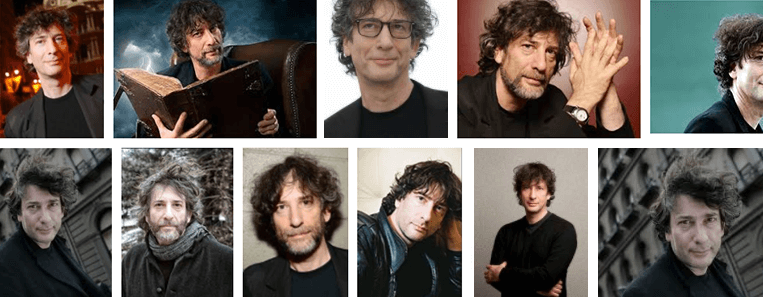 Prova que Neil Gaiman só veste roupas pretas