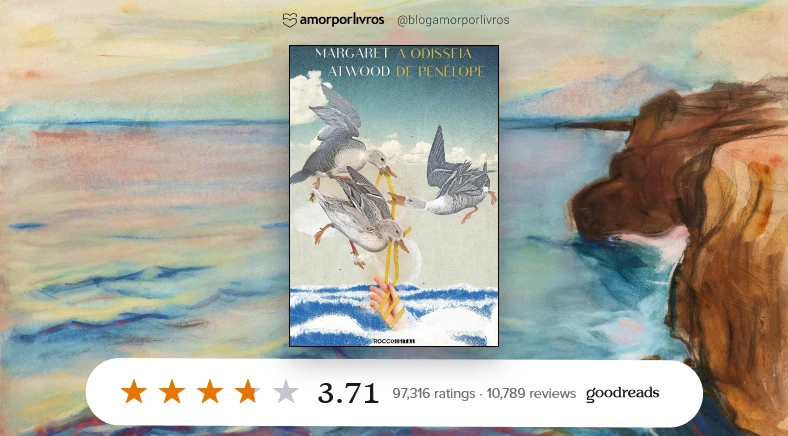 Livro A Odisseia de Penélope com a avaliação de 3.7 do Goodreads