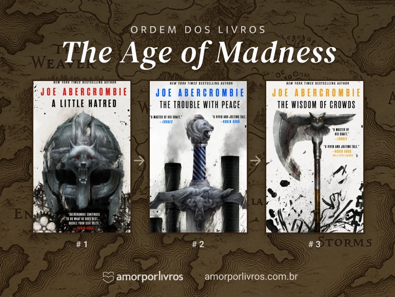 Ordem dos livros da trilogia The Age of Madness