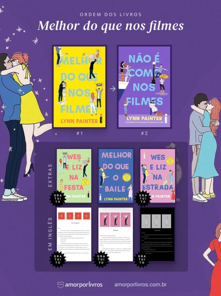 Ordem dos livros de Melhor do que nos filmes de Lynn Painter