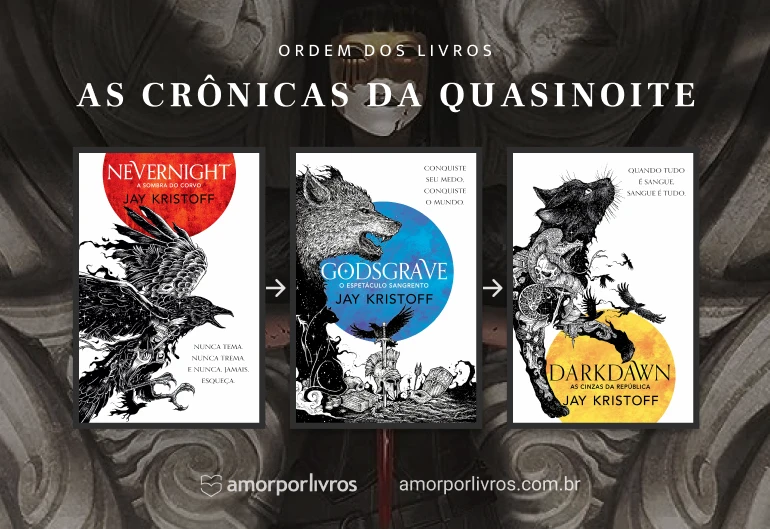 Ordem dos livros de As Crônicas da Quasinoite (Nevernight)