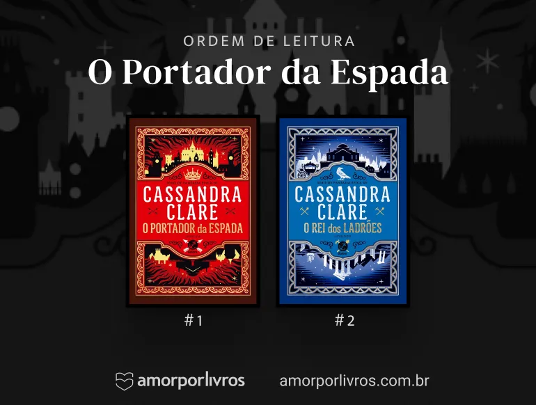 Ordem dos livros da série O Portador da Espada