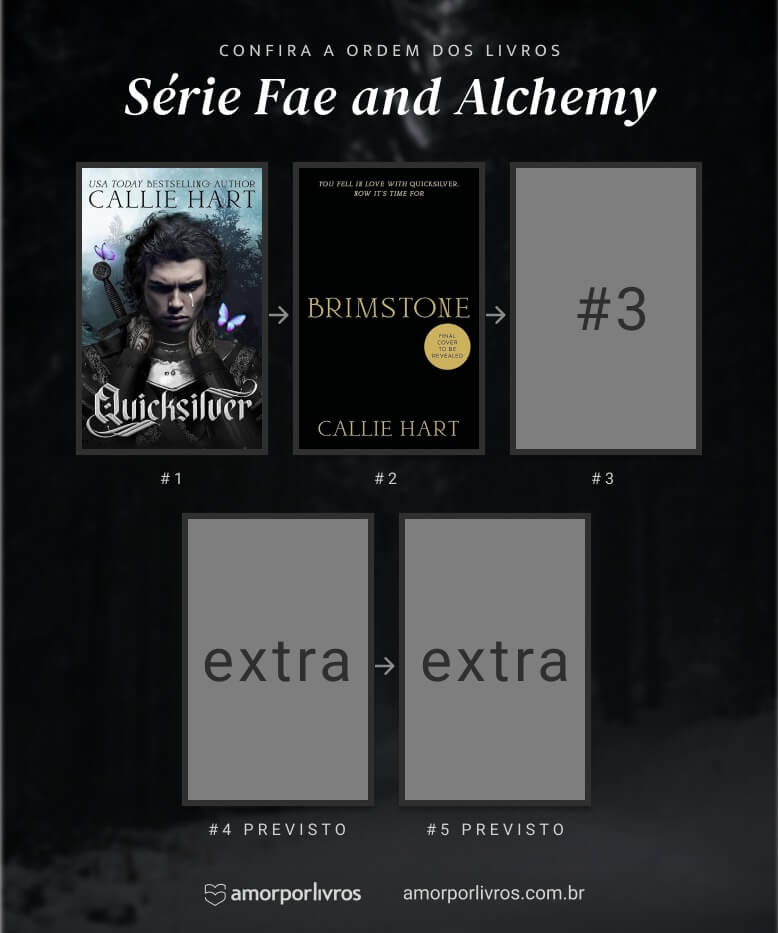 Ordem dos livros de Quicksilver