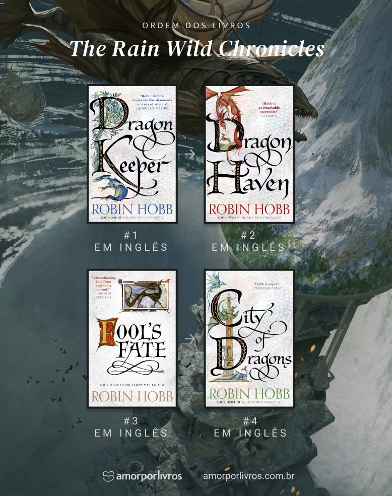 Ordem dos livros The Rain Wild Chronicles