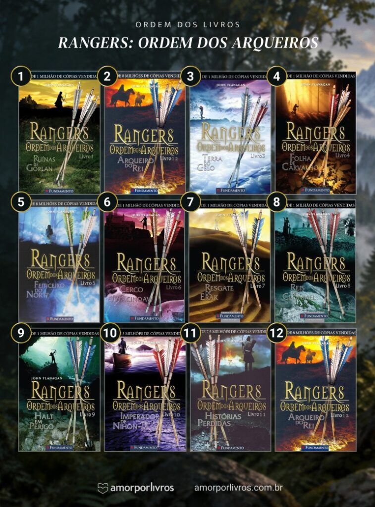 Ordem dos livros Rangers: ordem dos arqueiros
