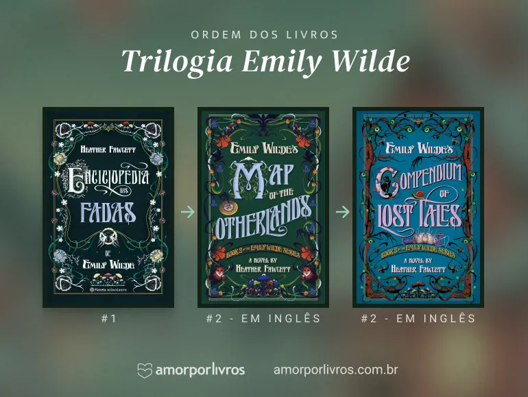 Ordem dos livros da Trilogia Emily Wilde