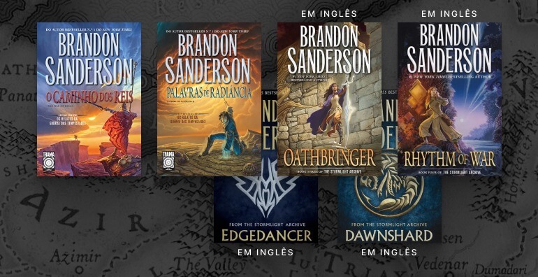 Stormlight Brasil on X: Um dos focos principais do Brandon Sanderson na  série Os Relatos da Guerra das Tempestades são os personagens marcantes e  incrivelmente reais que o autor criou. Neste fio