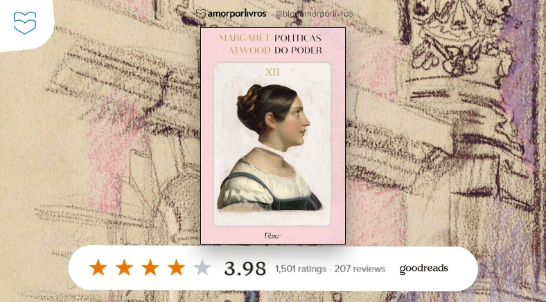 Políticas do Poder, contos de Margaret com um fundo desenhado