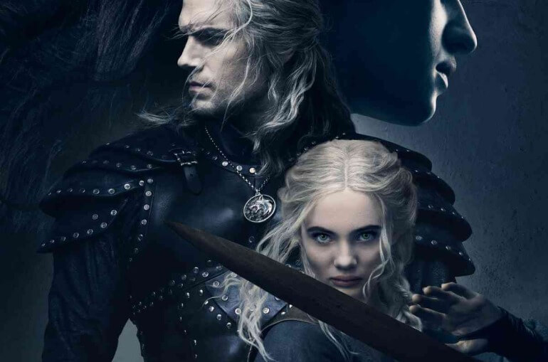 Poster da segunda temporada de The Witcher da Netflix