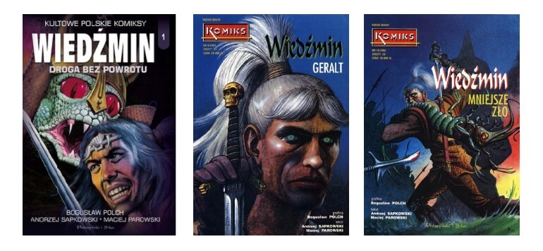 Quadrinhos poloneses de The Witcher