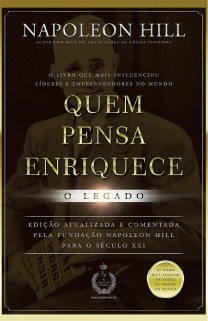 Capa do livro Quem pensa enriquece