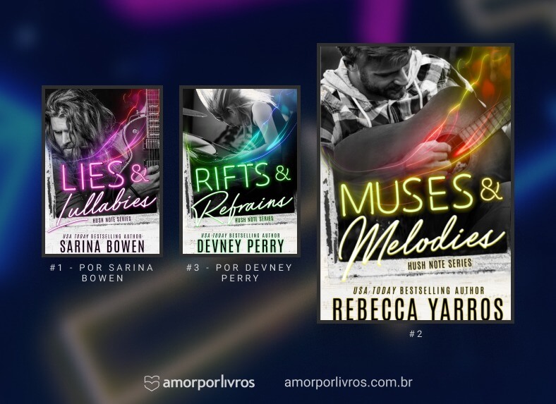 Ordem dos livros da série Hush Note