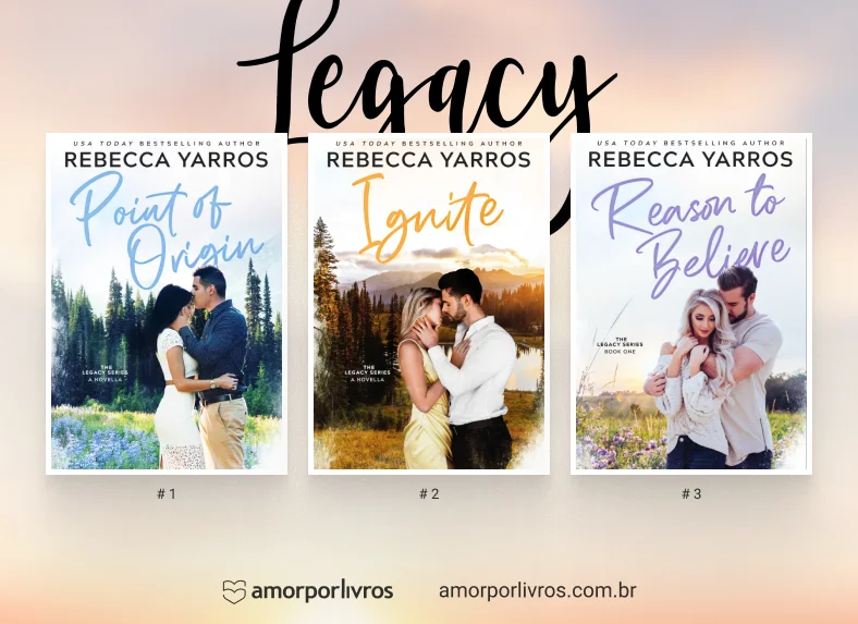 Ordem dos livros da série Legacy