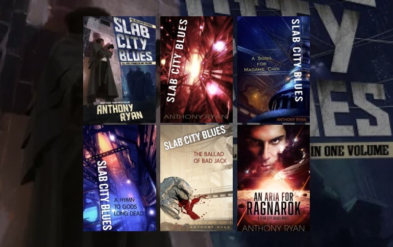 Livros da saga Slab City Blues