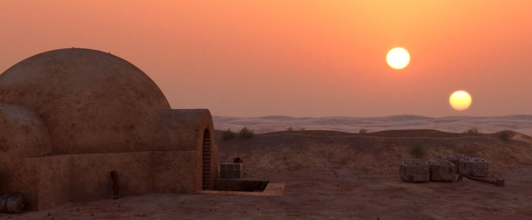 Foto de Tatooine, de Star Wars