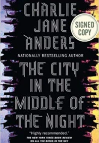 Capa do livro The city in the middle of the night