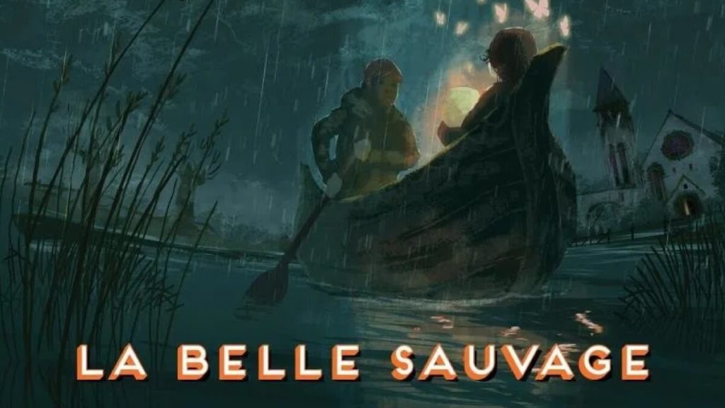 Ilustração do livro La Belle Sauvage, de Philip Pullman