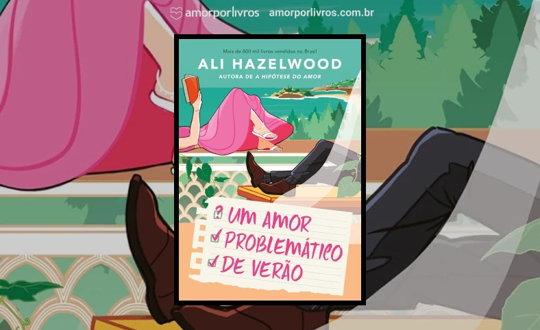 Capa do livro Um amor problemático de verão