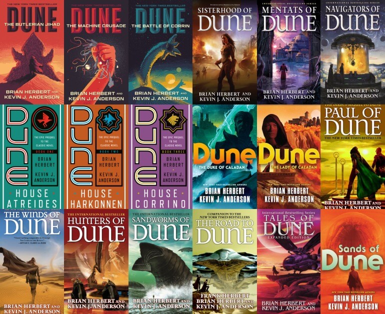 Livros do universo expandido de Duna